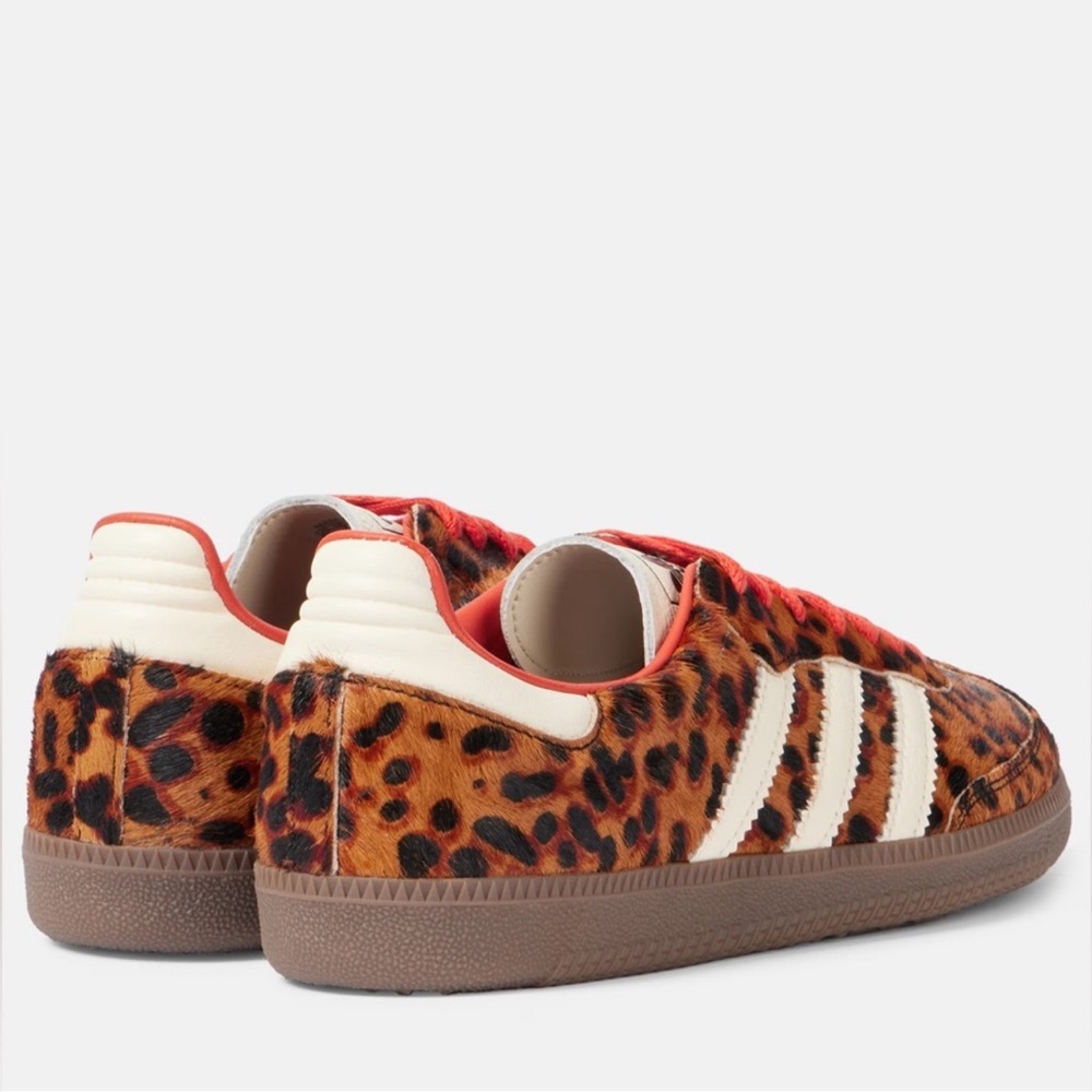 Adidas Leopard Print Sneakers